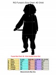 Gray Hamster Child Unisex Funsie: Gray/black hamster hooded union suit, 3 sizes availble