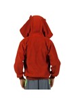 Wild Red Fox Child Hoodie: Rust/Ivory hooded Jacjet, child sizes