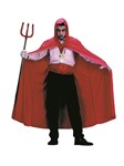56" Hooded Cape- Red, Nylon