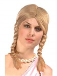 Pigtail Blonde Wig
