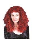 Black/red Wig