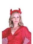 Sequin Devil Horns