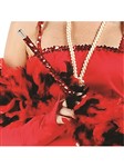 Cigarette Holder-Sequin Black