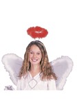 Red Marabou Halo
