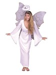 36" Giant Angel Wings w/gold glitter