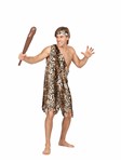 Caveman-Cheetah print velvet tunic