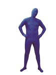 Blue Invisible man