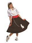50s Poodle Skirt with shirt
