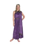 Roman Toga adult female costume (long skirt)