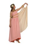 Roman Toga -Pink, 2 layers