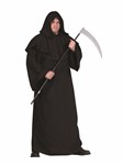 Hooded Black Robe-XXL