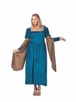 Renaissance Queen adult costume plus size