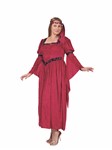 Renaissance Beauty adult plus sized costume 2 pcs