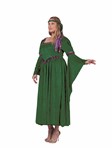 Renaissance Beauty adult plus sized costume 2 pcs