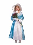 Scarlet- Blue Dress with Hat
