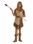Indian Girl-Suede dress